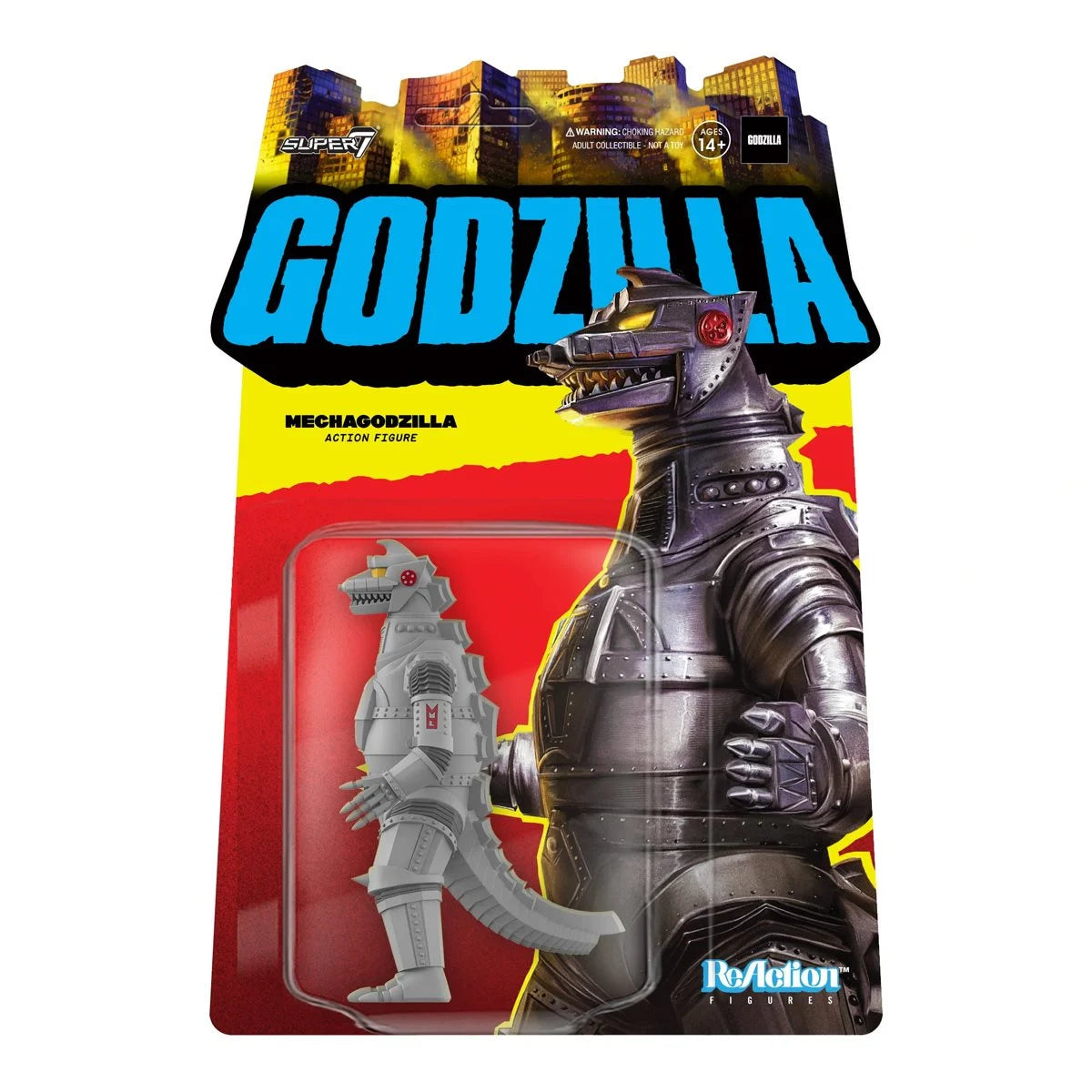 Godzilla Mechagodzilla 74 3 3/4-Inch ReAction Figure Hasbro Toys